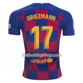 FC Barcelona Antoine Griezmann 17 Hjemmebanetrøje 2019-20 S/S